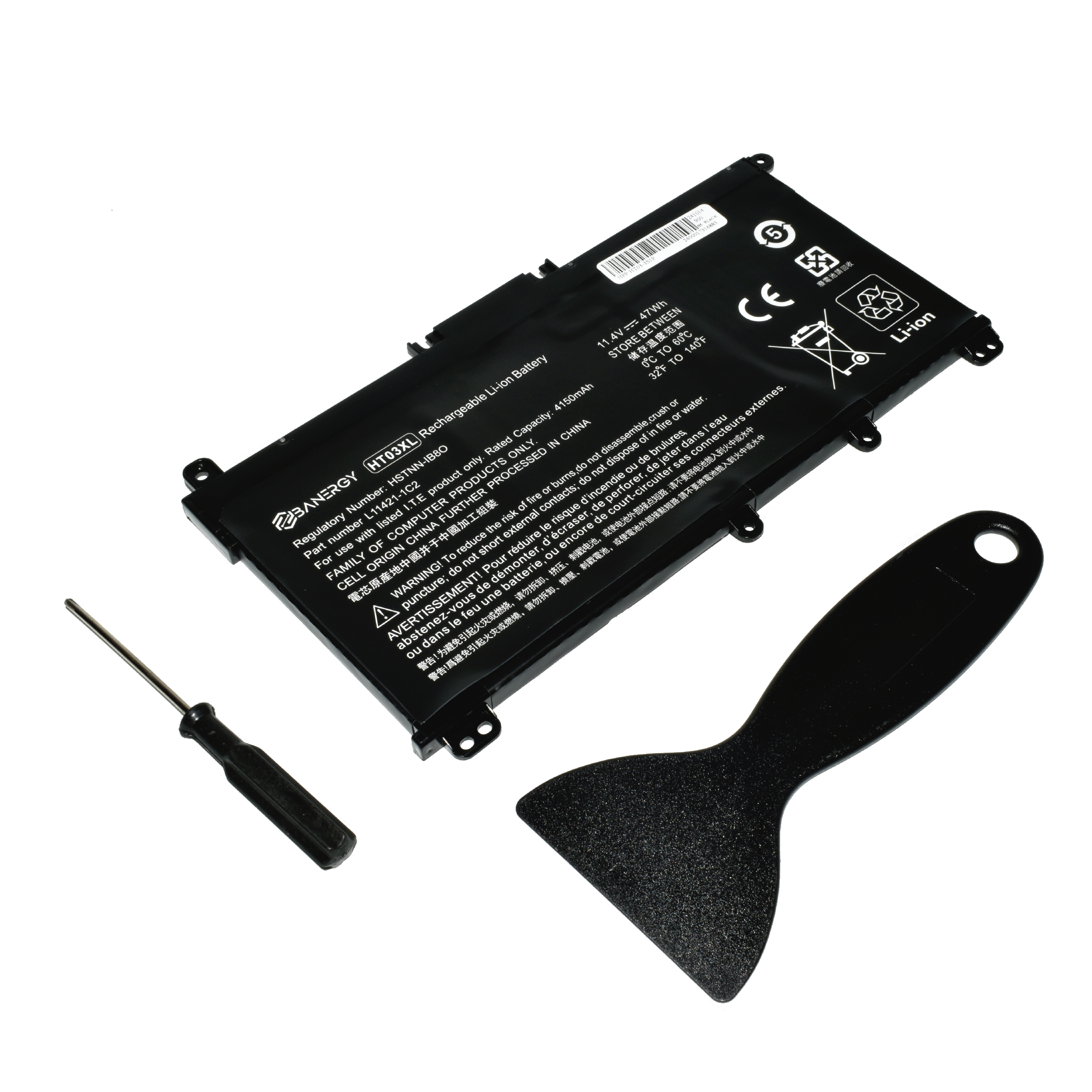 HT03xl Batería BANERGY para Hp Pavilion Series 15-dy0x 15-dy1x BATE12184