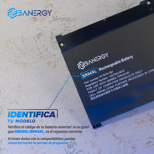 Batería Sr04xl - Sr03xl Para Hp Omen 15-dc0000 Series BATE12205