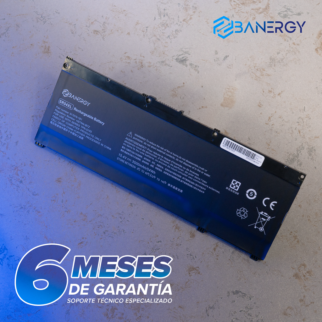 Batería Sr04xl - Sr03xl Para Hp Omen 15-dc0000 Series BATE12205