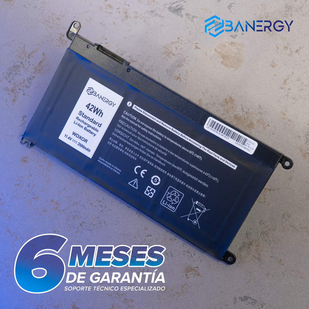 Bateria Para Wdx0r Dell Latitude 3480 7569 P58f Wdxor BATE12192
