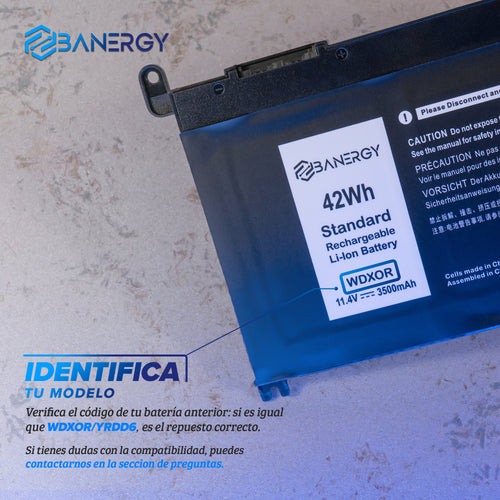 Bateria Para Wdx0r Dell Latitude 3480 7569 P58f Wdxor BATE12192